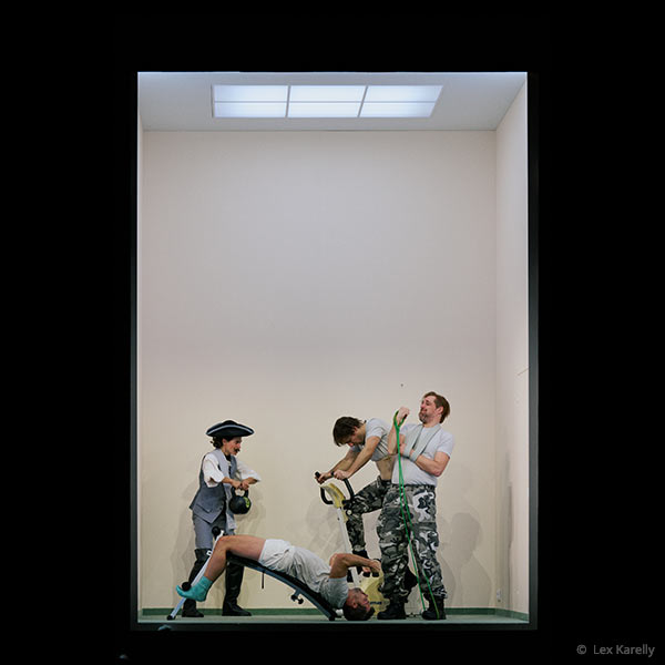 Franziska Bornkamm (Bühne) für „Minna von Barnhelm oder die Kosten des Glücks“