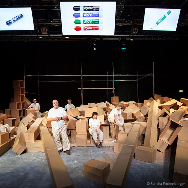 „Unwalling the Wall“, Text und Inszenierung Yosi Wanunu