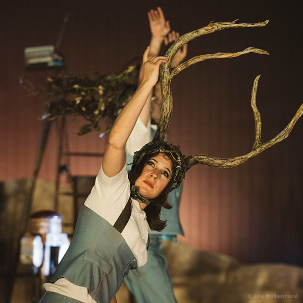 „Die Maschine oder: Über allen Gipfeln ist Ruh“ von Georges Perec und Johann Wolfgang von Goethe, Inszenierung Anita Vulesica