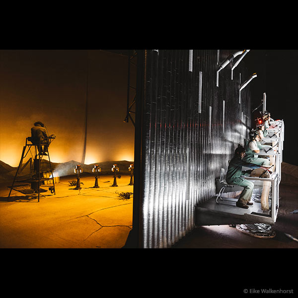 „Die Maschine oder: Über allen Gipfeln ist Ruh“ von Georges Perec und Johann Wolfgang von Goethe, Inszenierung Anita Vulesica