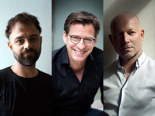 Ulrich Rasche, Gerrit Jurda, Florian Seufert  | Nominierung Beste Ausstattung: B&uuml;hne, Licht, Video | &copy; Florian Hetz, Sandra Then, Naomi Lahud Hirasawa